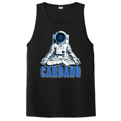 Cardano Mediating Yoga Astronaut Crypto Currency PosiCharge Competitor Tank