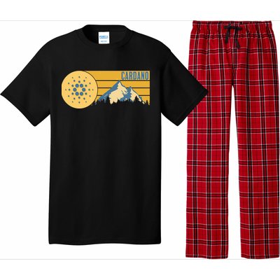 Cardano Vintage Mountains Crypto Currency Pajama Set