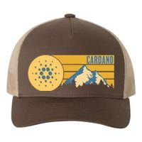 Cardano Vintage Mountains Crypto Currency Yupoong Adult 5-Panel Trucker Hat