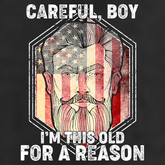 Careful Boy I'm This Old For A Reason 15oz Campfire Ceramic Mug