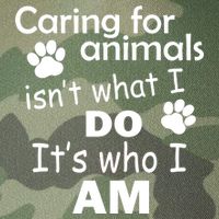 Caring For Animals Isn't What I Do It's Who I Am Legacy Tie Dye Trucker Hat
