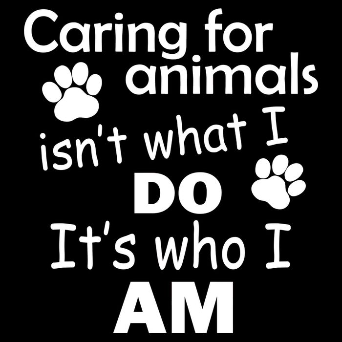 Caring For Animals Isn't What I Do It's Who I Am 7-Panel Snapback Hat