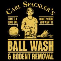Carl's Spackler's Ball Wash And Rodent Removal  Drawstring Bag