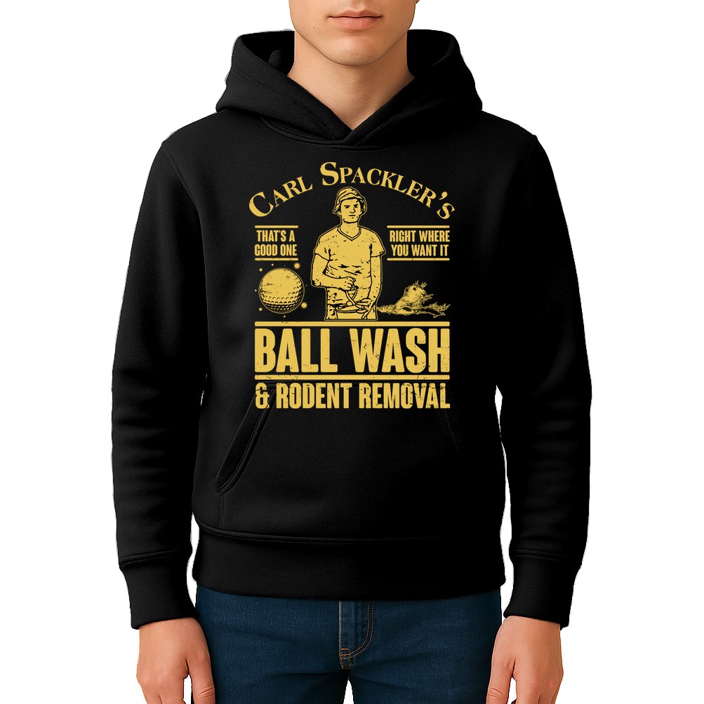 Carl's Spackler's Ball Wash And Rodent Removal  Kids Hoodie