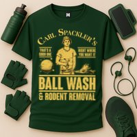 Carl's Spackler's Ball Wash And Rodent Removal  Cooling Performance Crew T-Shirt