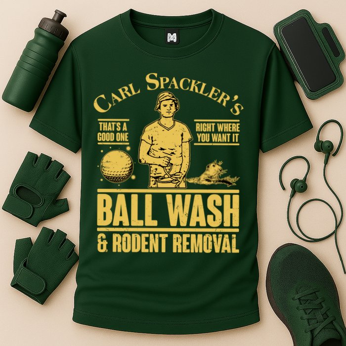 Carl's Spackler's Ball Wash And Rodent Removal  Cooling Performance Crew T-Shirt