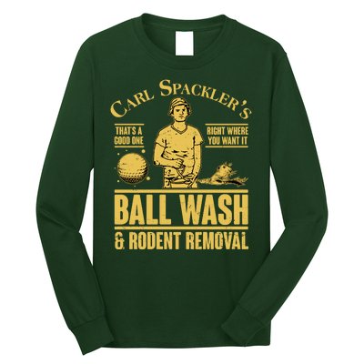 Carl's Spackler's Ball Wash And Rodent Removal  Long Sleeve Shirt