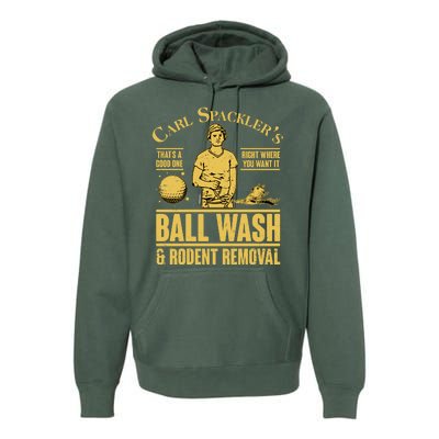 Carl's Spackler's Ball Wash And Rodent Removal  Premium Hoodie