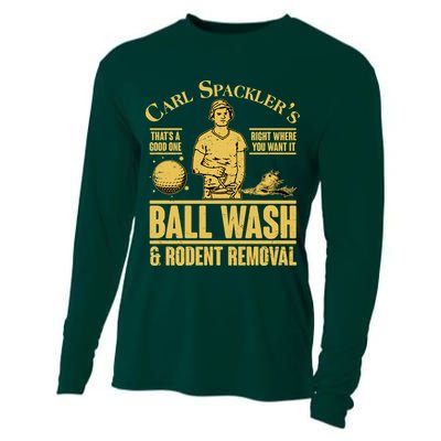 Carl's Spackler's Ball Wash And Rodent Removal  Cooling Performance Long Sleeve Crew