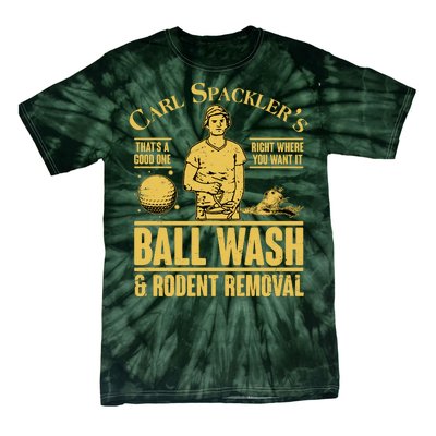 Carl's Spackler's Ball Wash And Rodent Removal  Tie-Dye T-Shirt