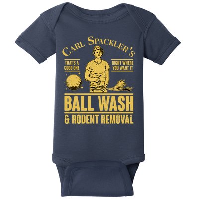 Carl's Spackler's Ball Wash And Rodent Removal  Baby Bodysuit