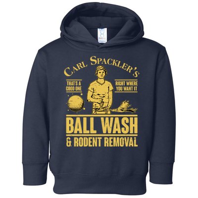 Carl's Spackler's Ball Wash And Rodent Removal  Toddler Hoodie