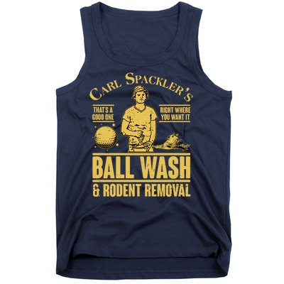 Carl's Spackler's Ball Wash And Rodent Removal  Tank Top