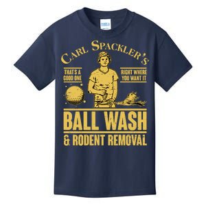 Carl's Spackler's Ball Wash And Rodent Removal  Kids T-Shirt