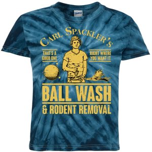 Carl's Spackler's Ball Wash And Rodent Removal  Kids Tie-Dye T-Shirt