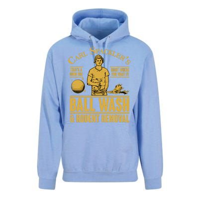 Carl's Spackler's Ball Wash And Rodent Removal  Unisex Surf Hoodie