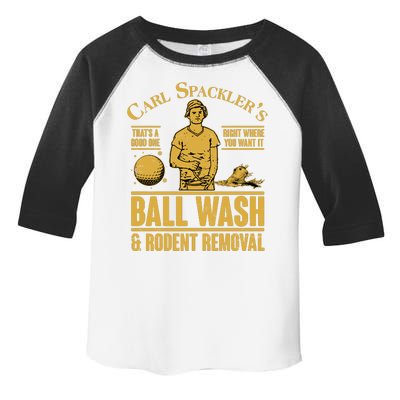 Carl's Spackler's Ball Wash And Rodent Removal  Toddler Fine Jersey T-Shirt