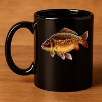 Carp 11oz C Handle Ceramic Mug