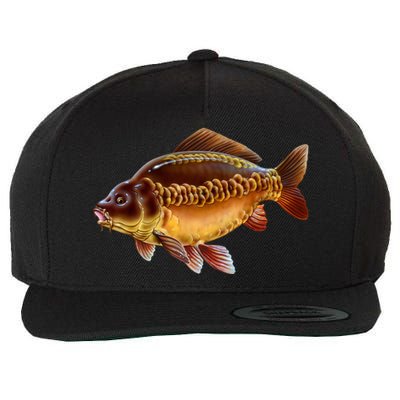 Carp Wool Snapback Cap