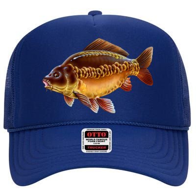 Carp High Crown Mesh Back Trucker Hat