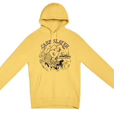 Carp Slayer Fishline Premium Pullover Hoodie