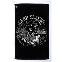 Carp Slayer Fishline Golf Towel