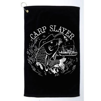 Carp Slayer Fishline Platinum Collection Golf Towel