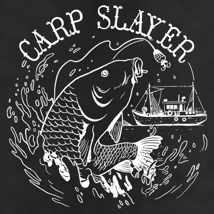 Carp Slayer Fishline Golf Towel