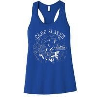 Carp Slayer Fishline Women's Racerback Tank