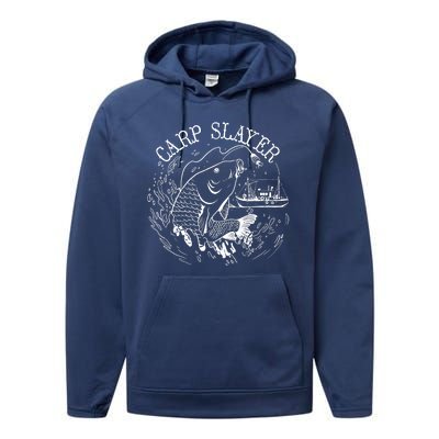 Carp Slayer Fishline Performance Fleece Hoodie