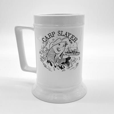 Carp Slayer Fishline Beer Stein