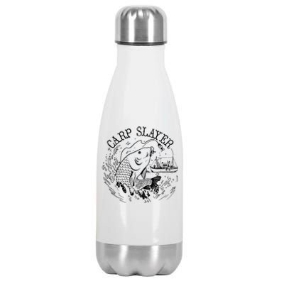 Carp Slayer Fishline Stainless Steel Insulated Water Bottle