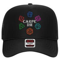 Carpe DM Funny Diem Parody Dice  High Crown Mesh Back Trucker Hat