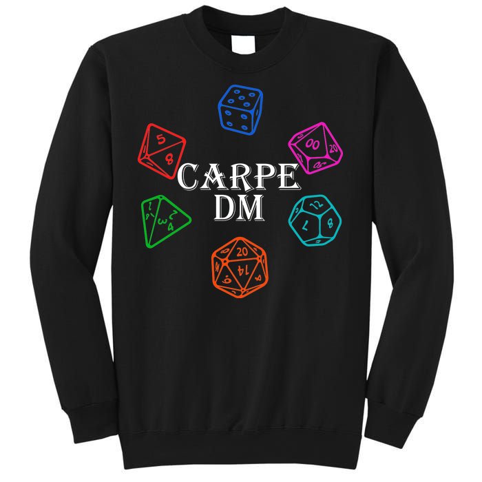 Carpe DM Funny Diem Parody Dice  Sweatshirt