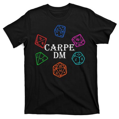 Carpe DM Funny Diem Parody Dice  T-Shirt