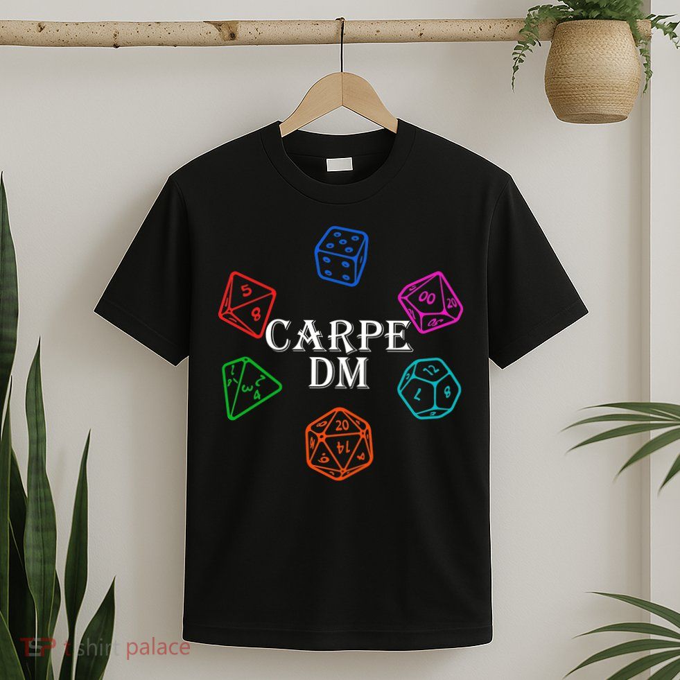 Carpe DM Funny Diem Parody Dice  T-Shirt