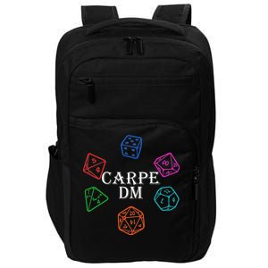 Carpe DM Funny Diem Parody Dice  Impact Tech Backpack