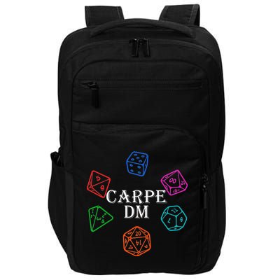 Carpe DM Funny Diem Parody Dice  Impact Tech Backpack