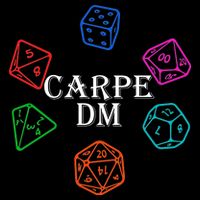 Carpe DM Funny Diem Parody Dice  Impact Tech Backpack