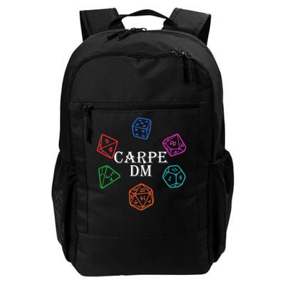 Carpe DM Funny Diem Parody Dice  Daily Commute Backpack