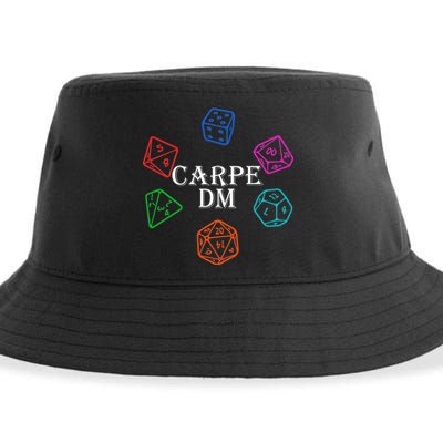 Carpe DM Funny Diem Parody Dice  Sustainable Bucket Hat