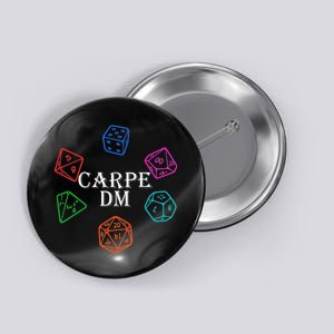 Carpe DM Funny Diem Parody Dice  Button