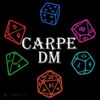 Carpe DM Funny Diem Parody Dice  Drawstring Bag
