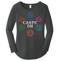 Carpe DM Funny Diem Parody Dice  Women's Perfect Tri Tunic Long Sleeve Shirt