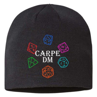 Carpe DM Funny Diem Parody Dice  Sustainable Beanie