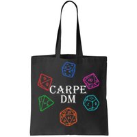 Carpe DM Funny Diem Parody Dice  Tote Bag