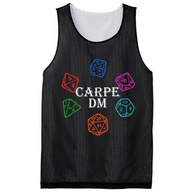Carpe DM Funny Diem Parody Dice  Mesh Reversible Basketball Jersey Tank