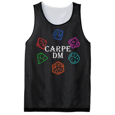 Carpe DM Funny Diem Parody Dice  Mesh Reversible Basketball Jersey Tank