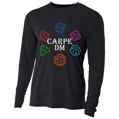 Carpe DM Funny Diem Parody Dice  Cooling Performance Long Sleeve Crew