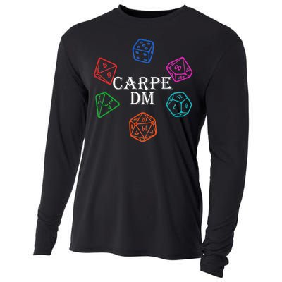 Carpe DM Funny Diem Parody Dice  Cooling Performance Long Sleeve Crew